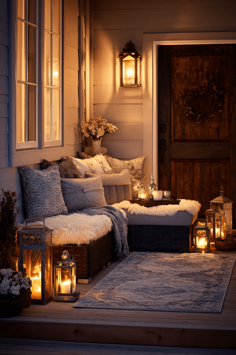 7 warm glow porch design