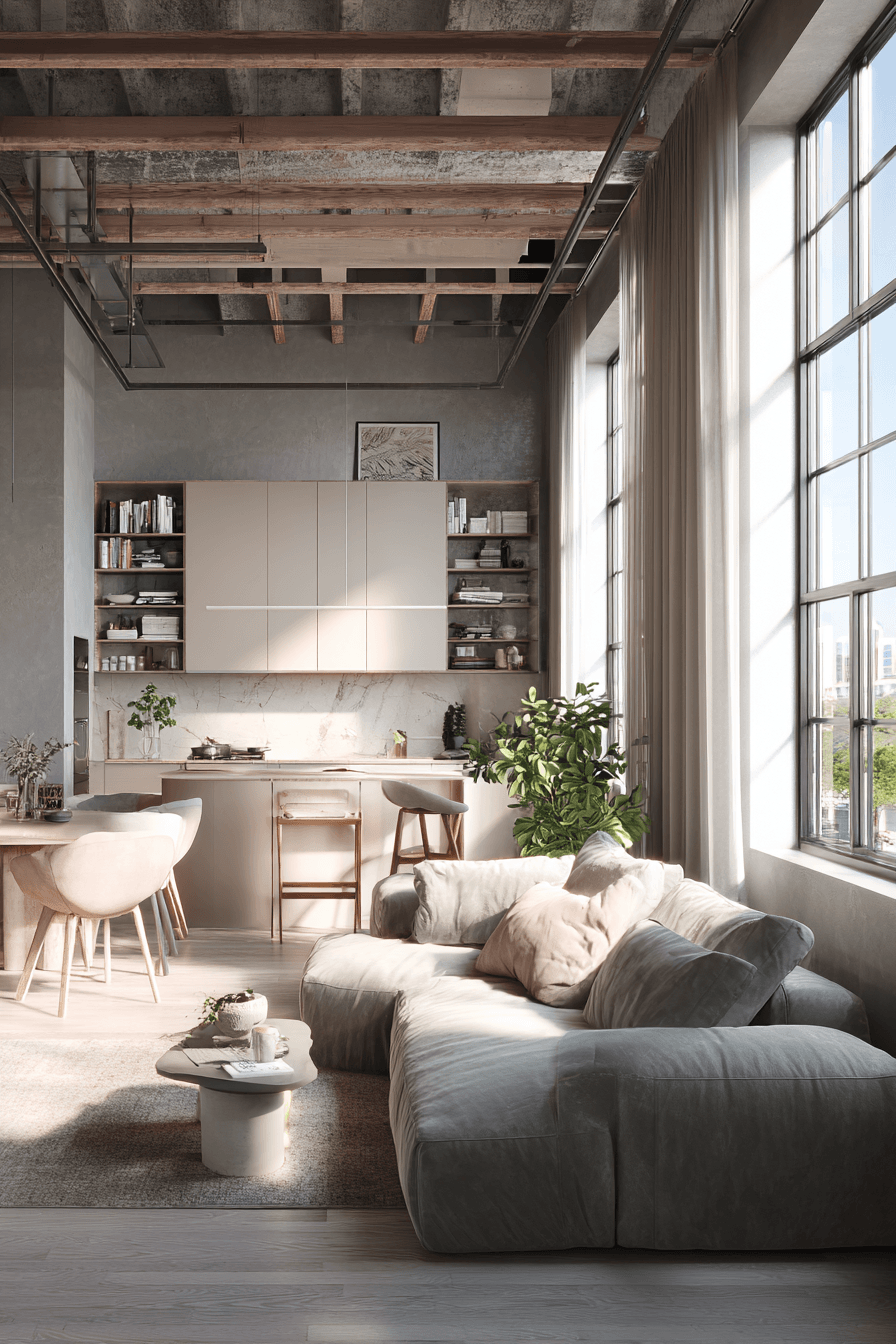 8 airy open apartment living