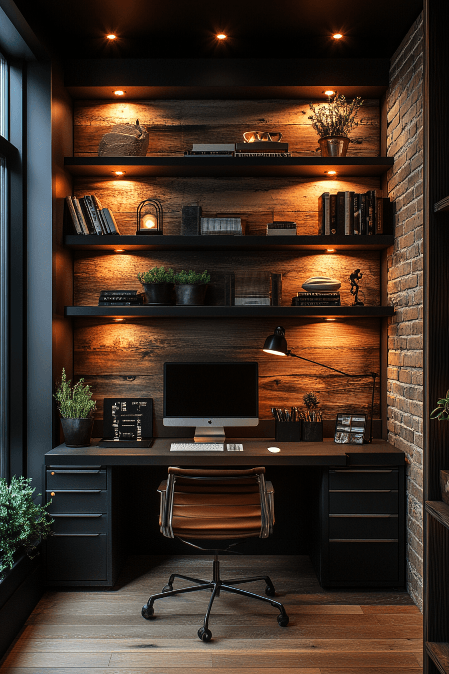 8 edgy urban office niche