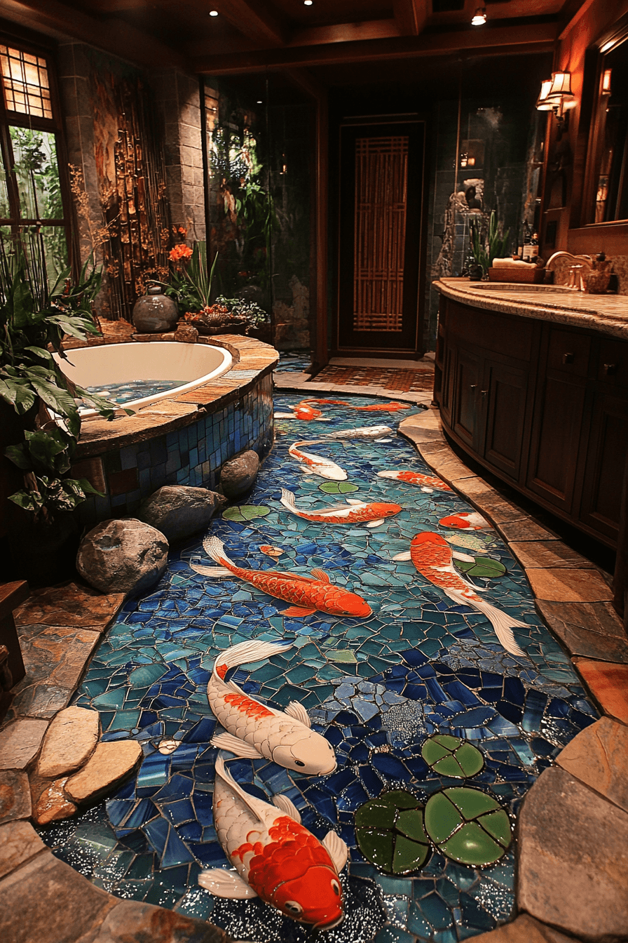 8 fluid water inspired layout