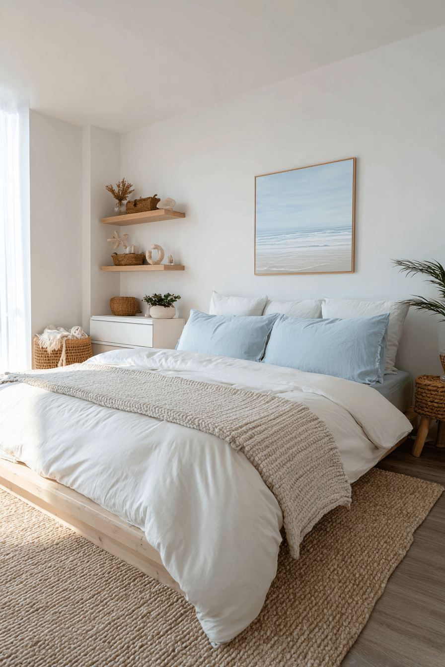 8 minimal coastal bedroom haven
