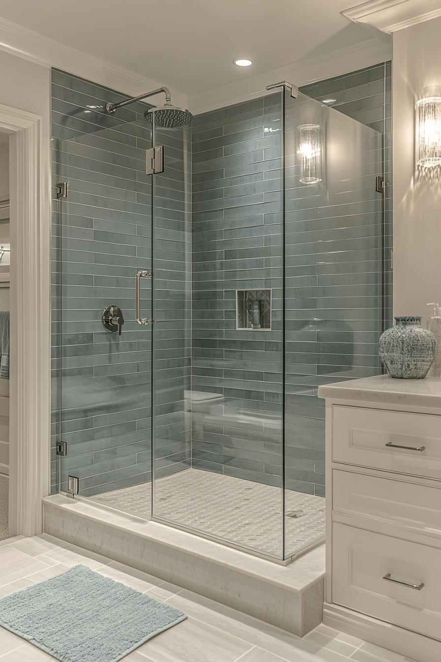 9 frameless enclosure ocean bath