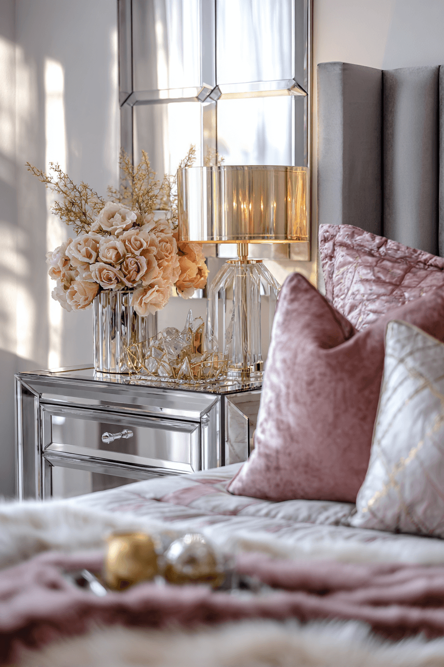 9 glossy high shine bedroom