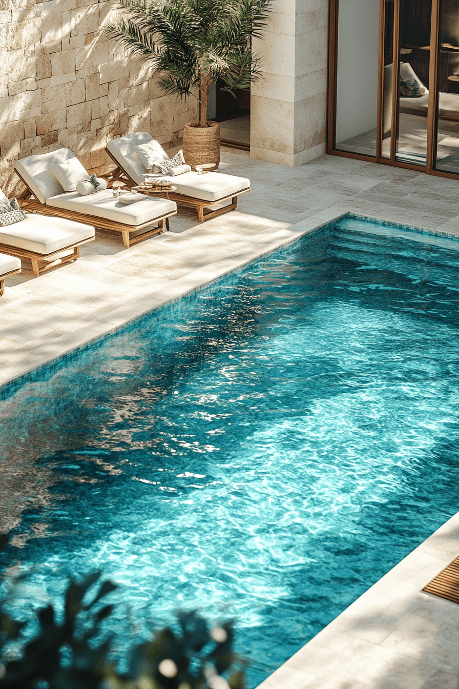 9 luxe poolside escape zone