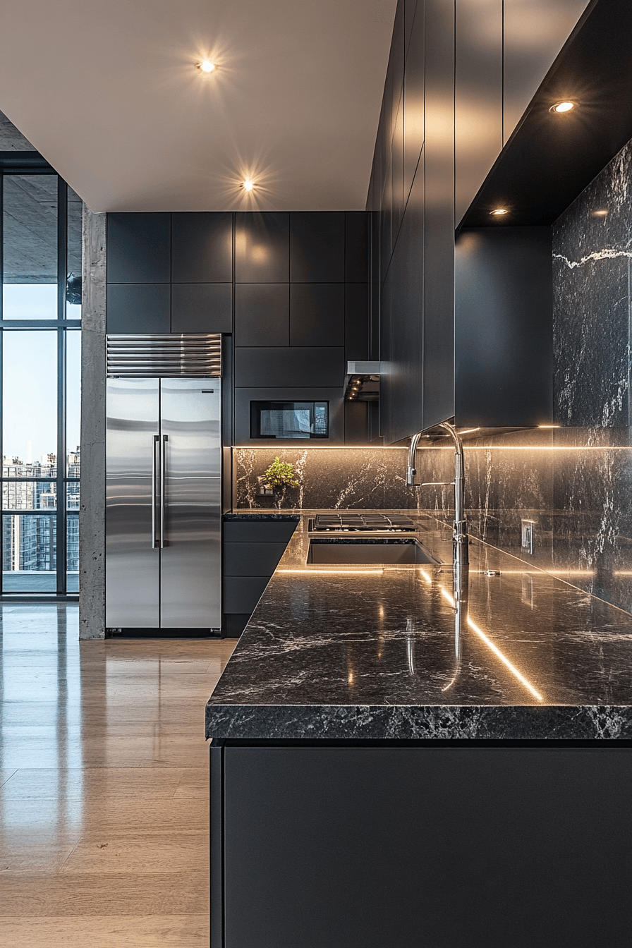 9 smoky charcoal modern granite