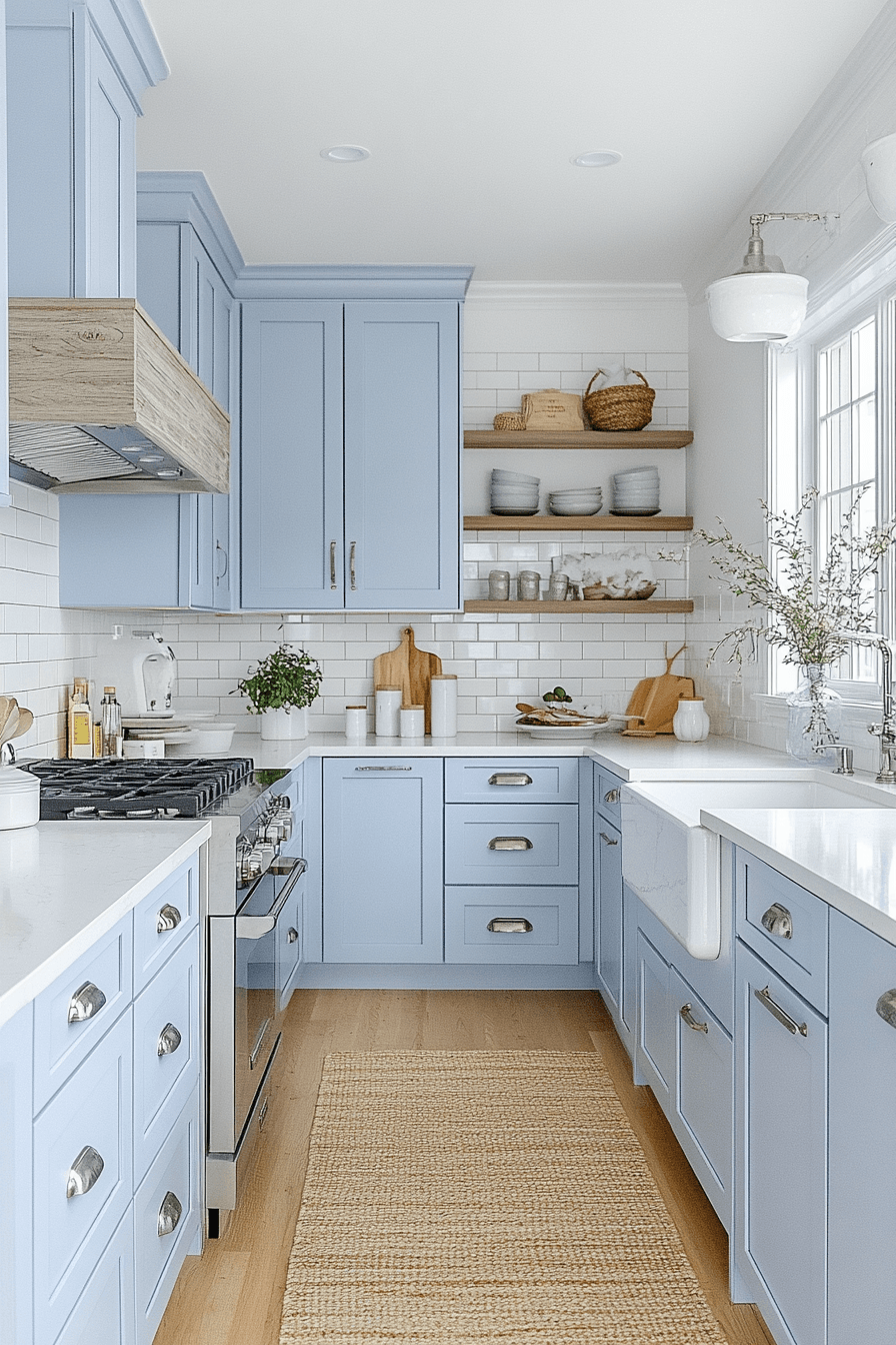 9 soft hue ocean kitchen