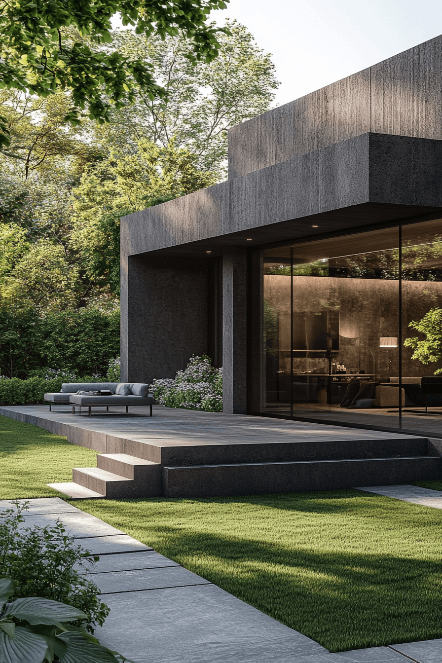 9 strong concrete fence presence