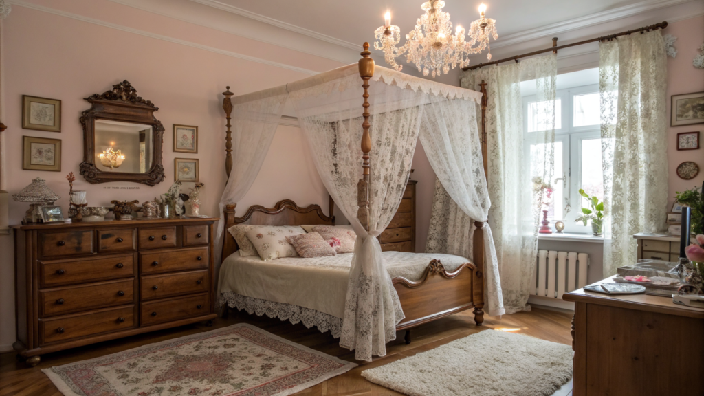 Vintage Inspired Bedroom