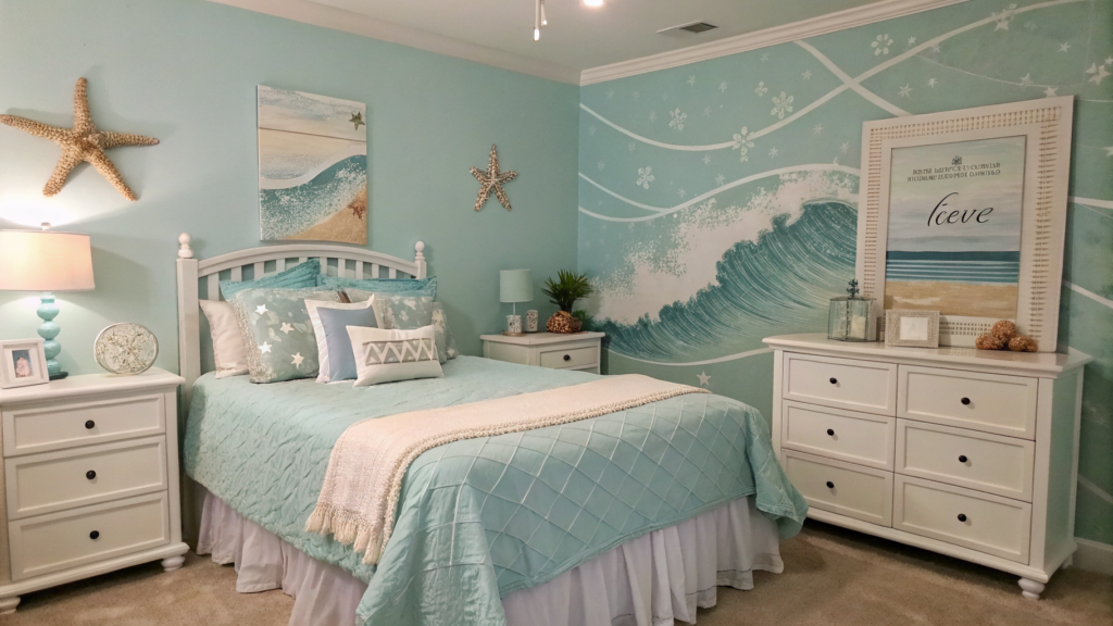 Ocean Themed Bedroom